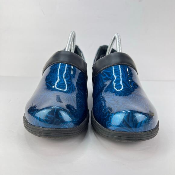 EUC Dansko Work Wonders Women's 42 Blue Nursing Shoes Clogs Slip On lightweight - Picture 7 of 12